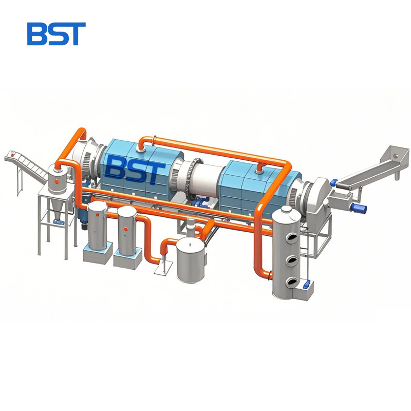UBC Aluminum Cans de-coating line