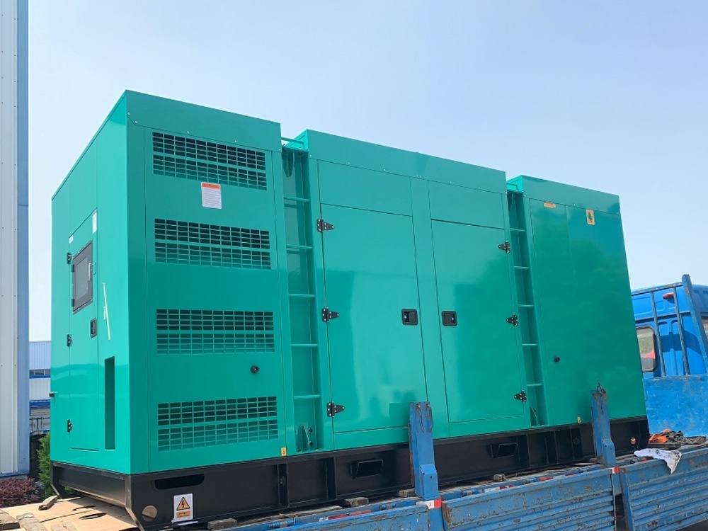 Besten Exports 500kW Silent Diesel Generator with Weichai Engine to Ghana